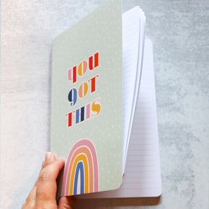 "You got this" Inspirational Lined Notebook