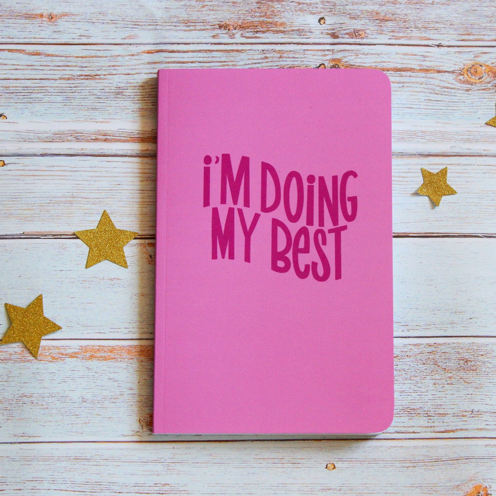 Be happy Be bright Be you: Pink and Gold Lined Notebook (Inspirational  Quotes Notebooks): Nine Muses: 9781981492268: : Books