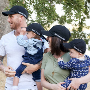 The “Hood” Hat Collection - Motherhood, Fatherhood, Childhood- Babyhood