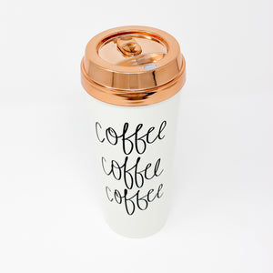 ‘Coffee Coffee Coffee’ Travel Mug