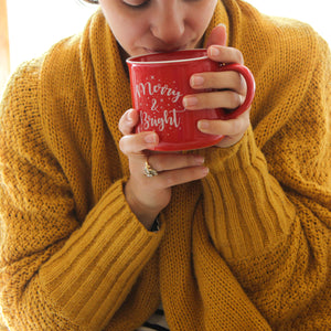 Merry & Bright Ceramic Coffee Mug